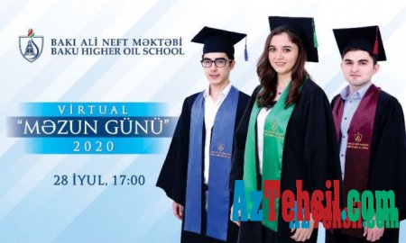 «Виртуальный выпускной день» прошел в Бакинской высшей нефтяной школе