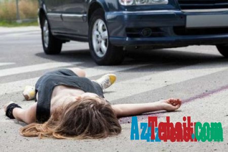 13-летняя девушка была сбита машиной в Баку