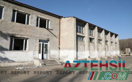 В Ходжавенде армяне превратили школу в хлев - ВИДЕОРЕПОРТАЖ