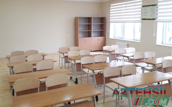 В комплексе "Школа-лицей" в Баку возобновились занятия