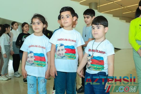 В Центре Гейдара Алиева организована экскурсия для детей шехидов - ФОТО